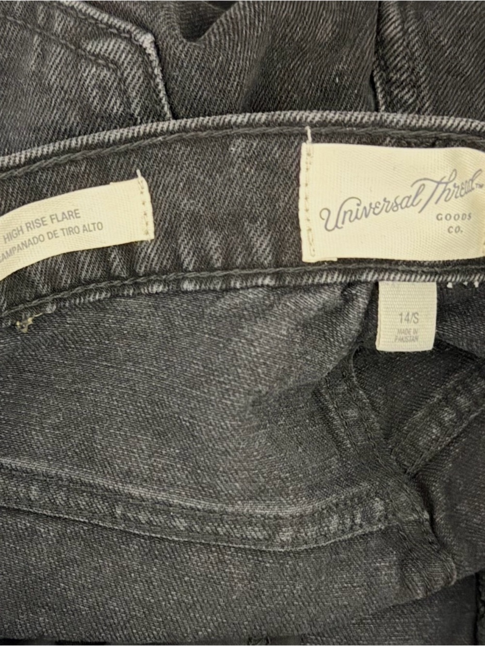 Universal Thread Women’s Charcoal Gray Bootcut Jeans - Picture 4 of 4